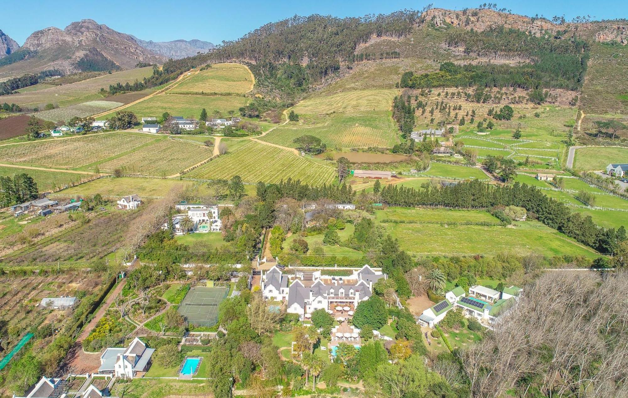 Franschhoek Manor Luxury Boutique Guesthouse ภายนอก รูปภาพ