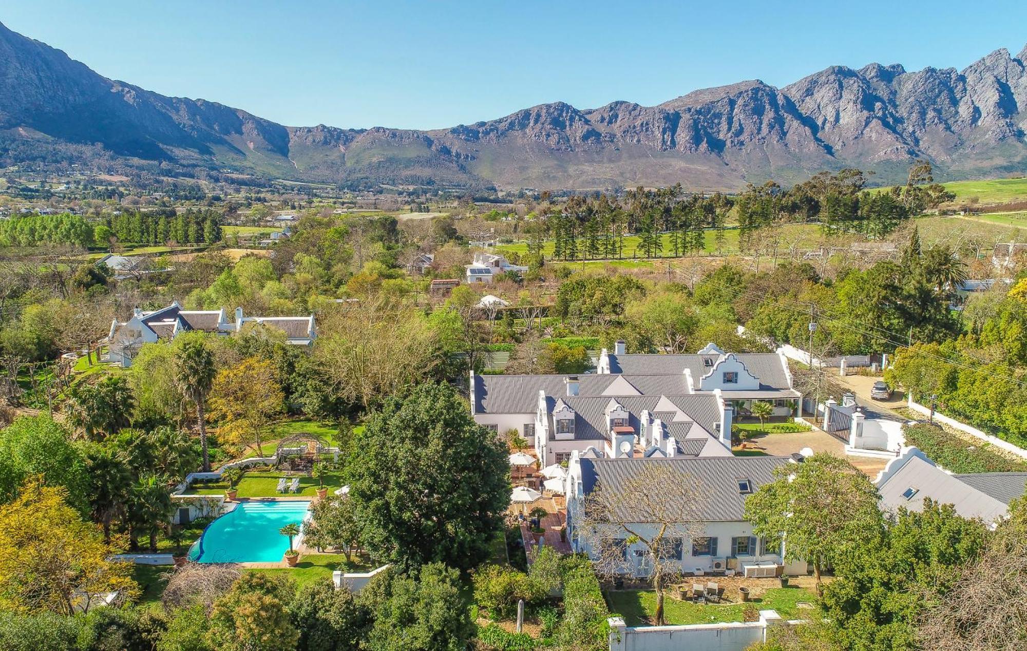 Franschhoek Manor Luxury Boutique Guesthouse ภายนอก รูปภาพ
