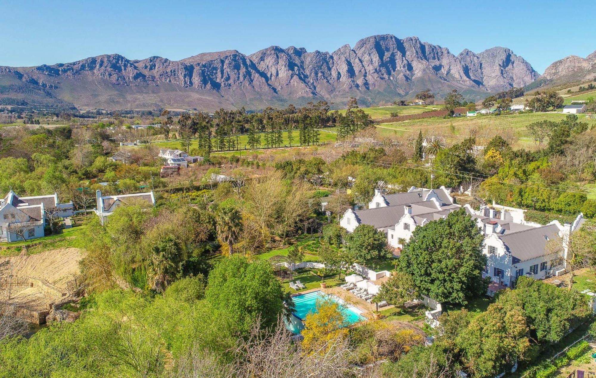 Franschhoek Manor Luxury Boutique Guesthouse ภายนอก รูปภาพ