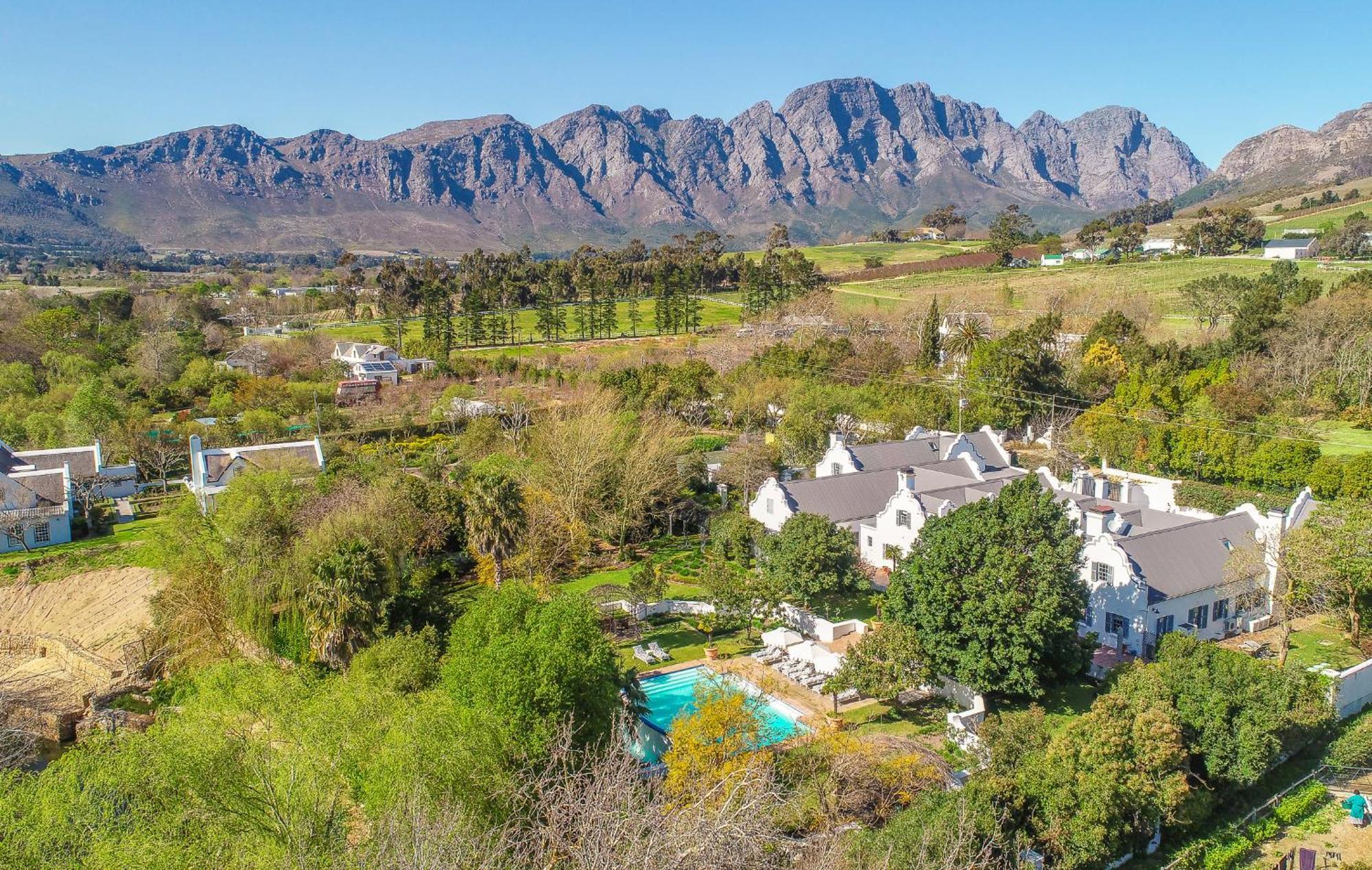 Franschhoek Manor Luxury Boutique Guesthouse ภายนอก รูปภาพ
