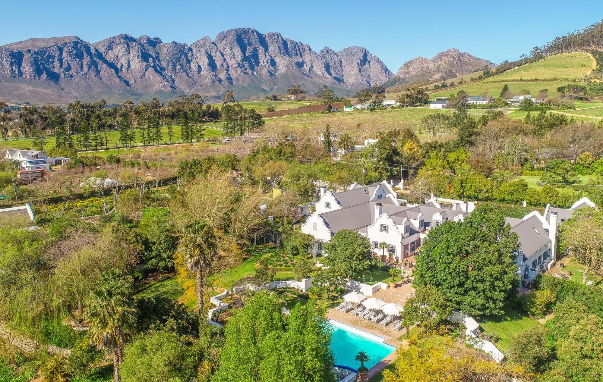 Franschhoek Manor Luxury Boutique Guesthouse ภายนอก รูปภาพ
