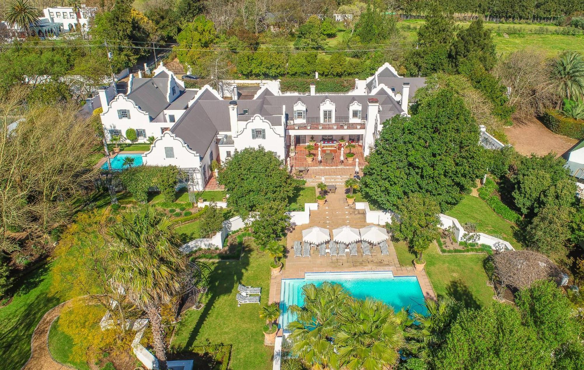 Franschhoek Manor Luxury Boutique Guesthouse ภายนอก รูปภาพ